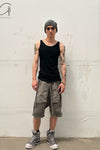 BORIS BIDJAN SABERI Shorts SS22 P8.1 F0406C Charcoal